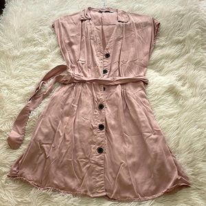 Zara pink summer dress